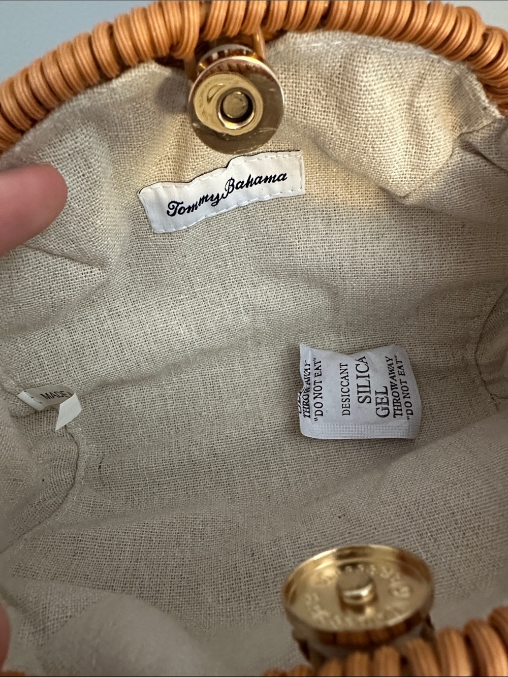 Nwt Tommy bahama elephant bag - Picture 8 of 10